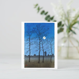 ukiyoe - Hasui - C05 - Felder von Toyam - Postkarte