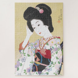ukiyoe - Hasui - m01 - Die verblassende Quelle - Puzzle