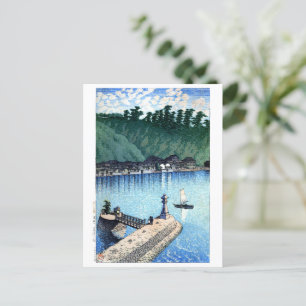ukiyoe hasui n12 Mihogaseki, Izumo Postkarte