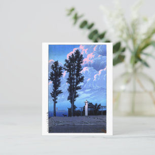 ukiyoe hasui n14 Kanda Myojin Shrine Pjüngsten Postkarte