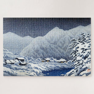 ukiyoe hasui n22 Nakayamashichiri, Hida Puzzle