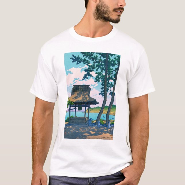 ukiyoe hasui No49 Shogetsuin Temple in Ito, Izu T-Shirt (Vorderseite)