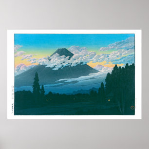 ukiyoe - hasui - No.29 in der Nähe von Susono - Poster