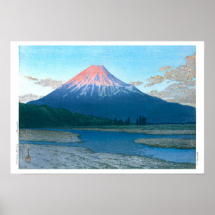 ukiyoe - hasui - No.30 Der Fuji - Poster