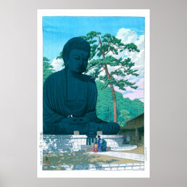 Ukiyoe - Hasui - Nr.1 Der Große Buddha Kamakura Poster