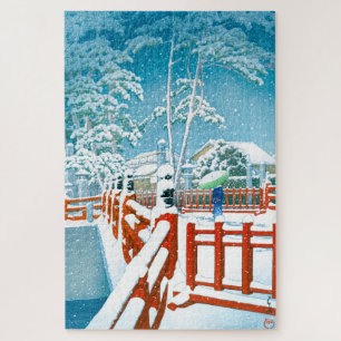 Ukiyoe - Hasui - Nr.24 Yakumo Brücke die Nagata .. Puzzle