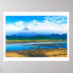 ukiyoe - Hasui - Nr.37 Banyū Fluss - Poster