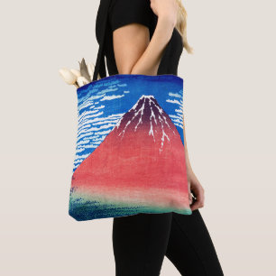 ukiyoe - Hokusai: Nr.33 Roter Fuji -