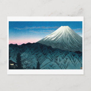 ukiyoe [Shōtei] Mount Fuji aus Hakone Postkarte