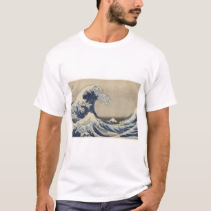 Ukiyoe-T - Shirt (Hokusais "Kanagawa oki namiura")