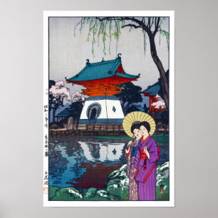 ukiyoe - Yoshida - 13 - Shinobazu-Teich - Poster