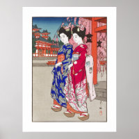 Ukiyoe - Yoshida - 14 - Maiko -