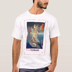 ukiyoe - Yūfu Tsunade - japanischer Zauberer T-Shirt