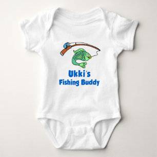 Ukkis Fischereibuddy Baby Strampler