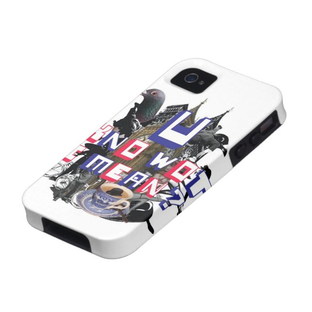 Uknowotimean Komödie iPhone Fall Case-Mate iPhone Hülle (unten)