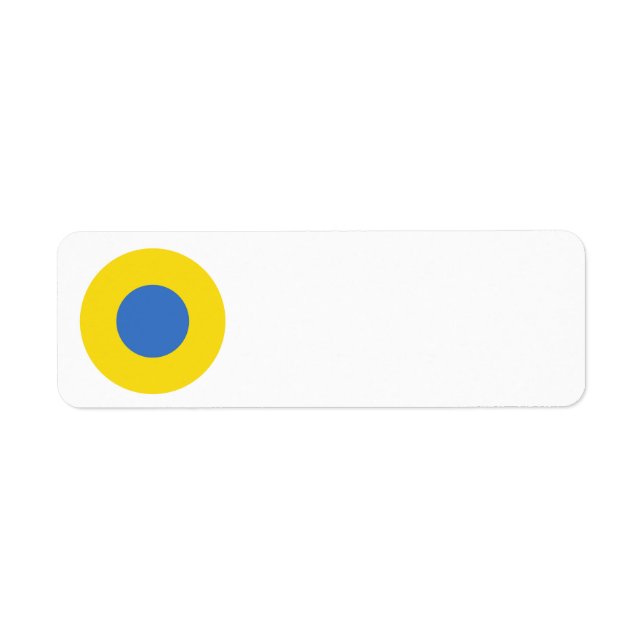 Ukraine Air Force Roundel (Vorne)