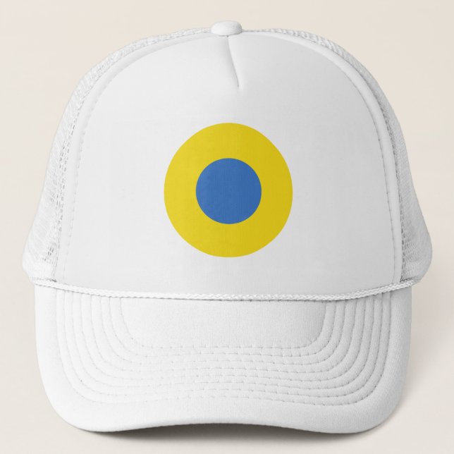 Ukraine Air Force Roundel Truckerkappe (Vorderseite)