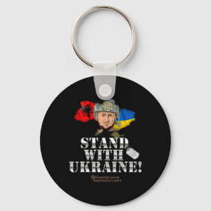 Ukraine Alnia Wolodymyr Selenskyj Steh Mit Der Ukr Schlüsselanhänger