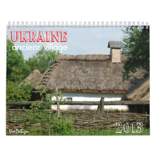 UKRAINE, altes Dorf_Kalender Kalender