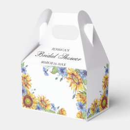 Ukraine Aquarell Brautparty Gefälligkeitsbox Geschenkschachtel