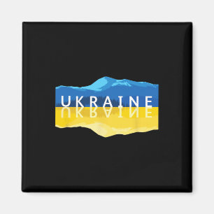 Ukraine Bergreflexionen - Ukrainische Natur So Magnet