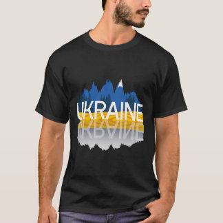 Ukraine Bergreflexionen Ukrainische Natur Souv T-Shirt