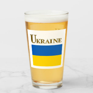 UKRAINE BIERGLAS GLAS
