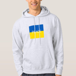 Ukraine - Blaue gelbe Textzeiche Hoodie