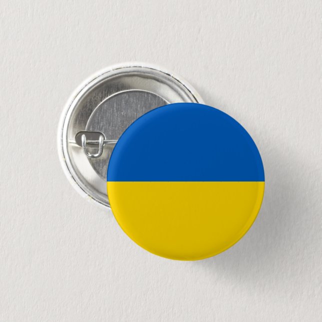 Ukraine Button (Vorne & Hinten)