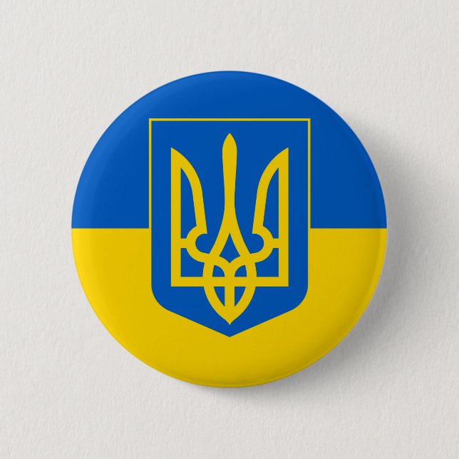 Ukraine Button (Vorderseite)