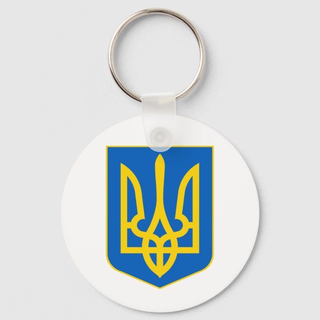 Ukraine COA Schlüsselanhänger (Vorderseite)