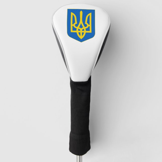Ukraine Coat of Arms Golf Headcover (Vorderseite)