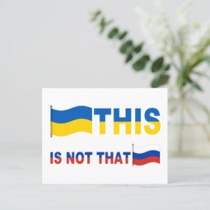 Ukraine Das ist nicht so Postkarte