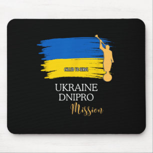 Ukraine Dnipro Mormone Lds Mission Missionar Mousepad