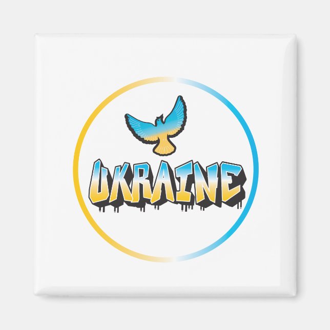 Ukraine Dove.ai Magnet (Vorne)