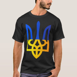 Ukraine Dreizack Nationales Symbol Ukrainische Fla T-Shirt