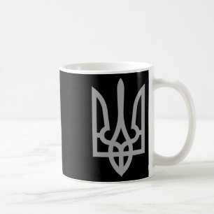 Ukraine Dreizack Tryzub Symbol Wappen Ukrainisches Kaffeetasse