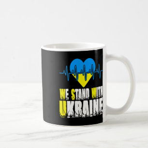 Ukraine Dreizack Ukraine-Flagge Ukrainische Flagge Kaffeetasse