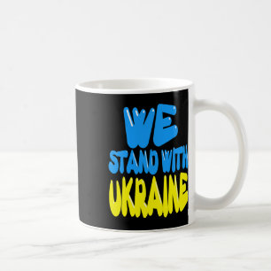 Ukraine Dreizack Ukraine-Flagge Ukrainische Flagge Kaffeetasse
