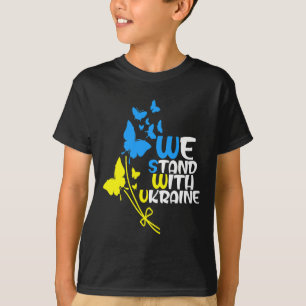 Ukraine Dreizack Ukraine-Flagge Ukrainische Flagge T-Shirt