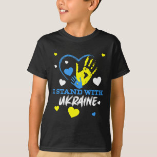 Ukraine Dreizack Ukraine-Flagge Ukrainische Flagge T-Shirt