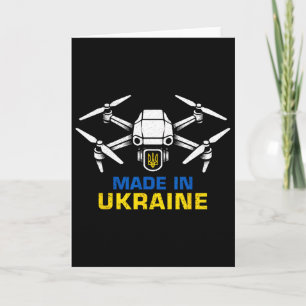 Ukraine Drohne Patriotische Ukrainische Fpv Liebha Karte