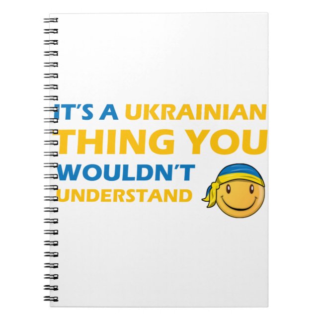 Ukraine-Entwürfe Notizblock (Vorderseite)