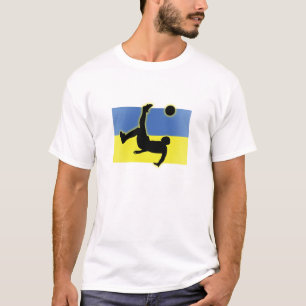 Ukraine-Fahrrad-Tritt T-Shirt