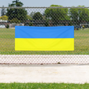 Ukraine Farben, Flagge der Ukraine Banner