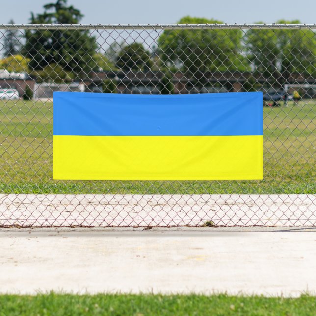 Ukraine Farben, Flagge der Ukraine Banner (Insitu)