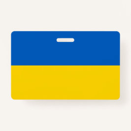 Ukraine flag ausweis