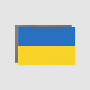 Ukraine Flag Blue Yellow Ukrainische Unterstützung Auto Magnet