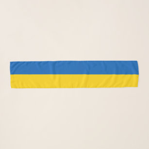 Ukraine Flag Blue Yellow Ukrainische Unterstützung Schal