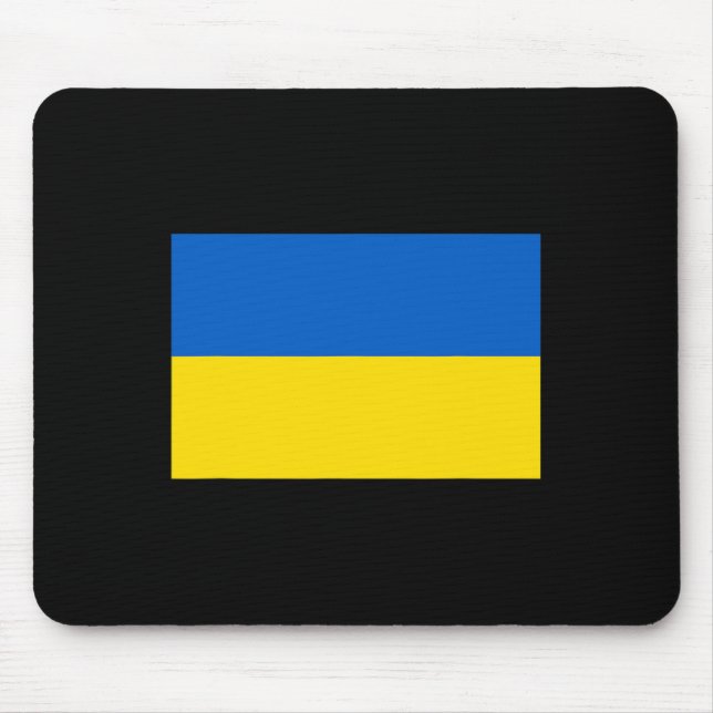 Ukraine Flag Design  Mousepad (Vorne)